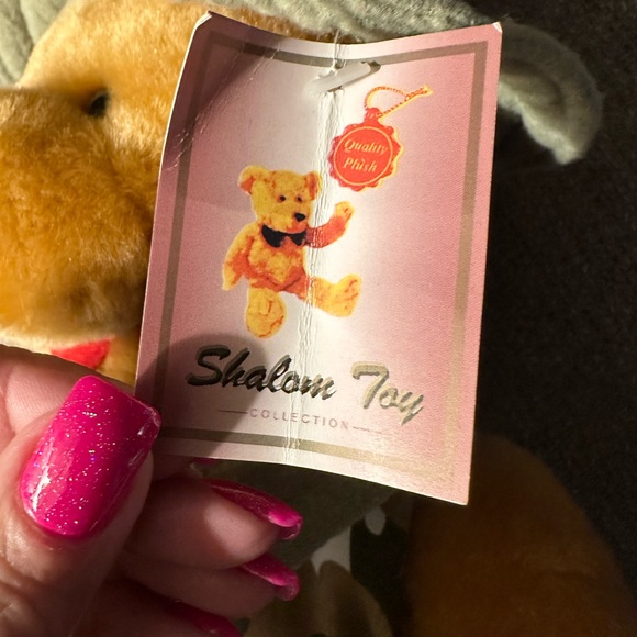Vintage Shalom Toy Co Camo Exploring Bear Plush Original Tag. - Picture 6 of 7